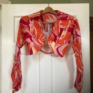 Cutl Gala Soraya Multi pink short top